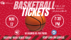 A flyer promoting the HP trip to an Atlanta Hawks game on November 17th, 2023.