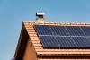 house with solar panels