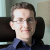 man with glasses