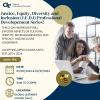 event graphic for J.E.D.I. Professional Development Program on March 20-21, 2024