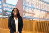 Aisha Johnson in the Georgia Tech Library