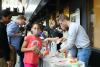 Child at a demo booth