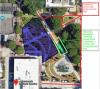 Map of logistics for concrete pour for Pathway to Progress: Celebrating Georgia Tech Women