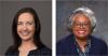 Headshots of two female Georgia Tech College of Sciences faculty members