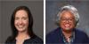 Headshots of two female faculty members