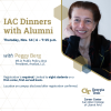 Event flyer featuring the event title, location, date, time, and headshot of the speaker.