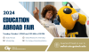flyer for Education Abroad Fair 2024 on Tuesday, October 1 from 9:30am to 1:30pm