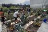 Students at the Kendeda rooftop garden