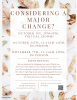 Change of Major Workshops
