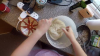 Kneading dough