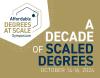 Affordable Degrees-at-Scale Symposium