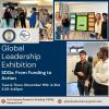 evenrt graphic for Global Leadership Student Exhibition on 11-19 and 11-21-24
