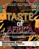 Taste of Africa event flyer