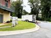 The School of Earth and Atmospheric Sciences' air quality trailer in Conyers, Georgia (Photo Credit: Greg Huey Research Group)