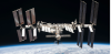  The International Space Station orbits Earth. NASA/Roscosmos