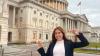 Ashley at the US Capitol Building. 