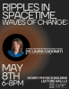 Flyer: Public lecture featuring Professor Laura Cadonati, May 8, 2025