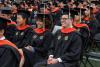 Master students at spring 2025 commencement