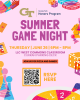 A flyer for the HP summer game night on June 26th, 2025. 