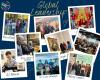 pictures of students participating in Global Leadership League