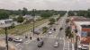 This image shows a bird's eye view of downtown Pembroke, Georgia