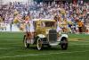 Cheerleaders and the Ramblin' Reck (Photo credit: Danny Karnik)