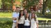 Students Six students from the Georgia Tech Undergraduate Law Review executive committee pose for a group photo in front of Tech Tower..