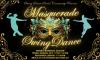 Masquerade Spring Dance flyer; in Kendeda building