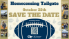 Ad for the JMHP Homecoming Tailgate 2025
