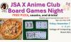 JSA x Anime Club Board Games Night