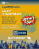 call for submissions flyer