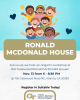 Ad for the Ronald McDonald House volunteer event