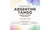 Argentine Tango: Dance Lesson, Tuesday, 11/18