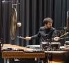 Noe Gisbert playing marimba 
