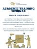academic training flyer