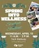 spring into wellness flyer