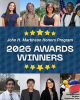 Photos of the 2026 John H. Martinson Honors Program award winners.