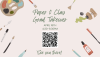Join your fellow grad students for arts and crafts in Paper & Clay.