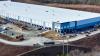 Aerial view of a data center 