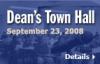 Dean's Town Hall