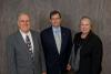 (L to R): Mike Thomas, ISyE interim chair; Ed Rogers, ISyE advisory board chair; and Jane Ammons, ISyE professor and associate dean of engineering.