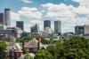 Georgia Tech and Atlanta skyline