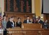 Nicholas Picon at Student Day at the Capitol