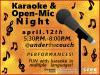 SCPC and GTIA present: Karaoke & Open-Mic Night