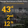 School of Public Policy rankings.