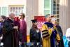 Tech graduate Andrew Hsu at his inauguration as president of College of Charleston.