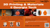 3D Printing & Materials Workshop