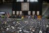 A photo of students preparing to graduate at the 2019 Georgia Tech spring commencement ceremony