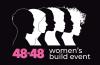 logo for Women's Build Event sponsored by 48 in 48.