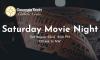 Flyer for the Catholic Student Organization's Saturday Movie Night. Held Aug. 22, 2020 at 8 p.m.